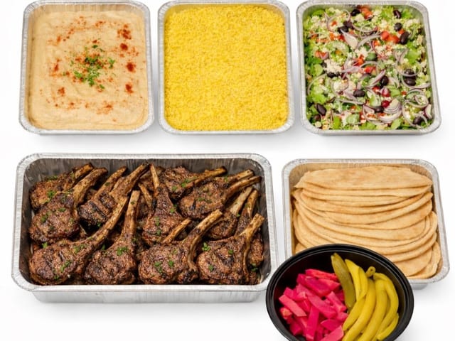 Lamb Chops Deal for 10 to 12 People.