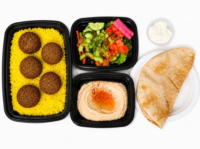 Falafel Plate.