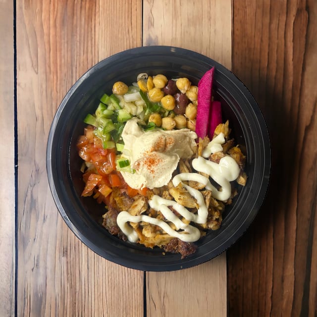 Chicken Shawerma Bowl.